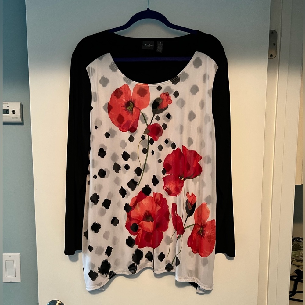 Chicos poppy blouse